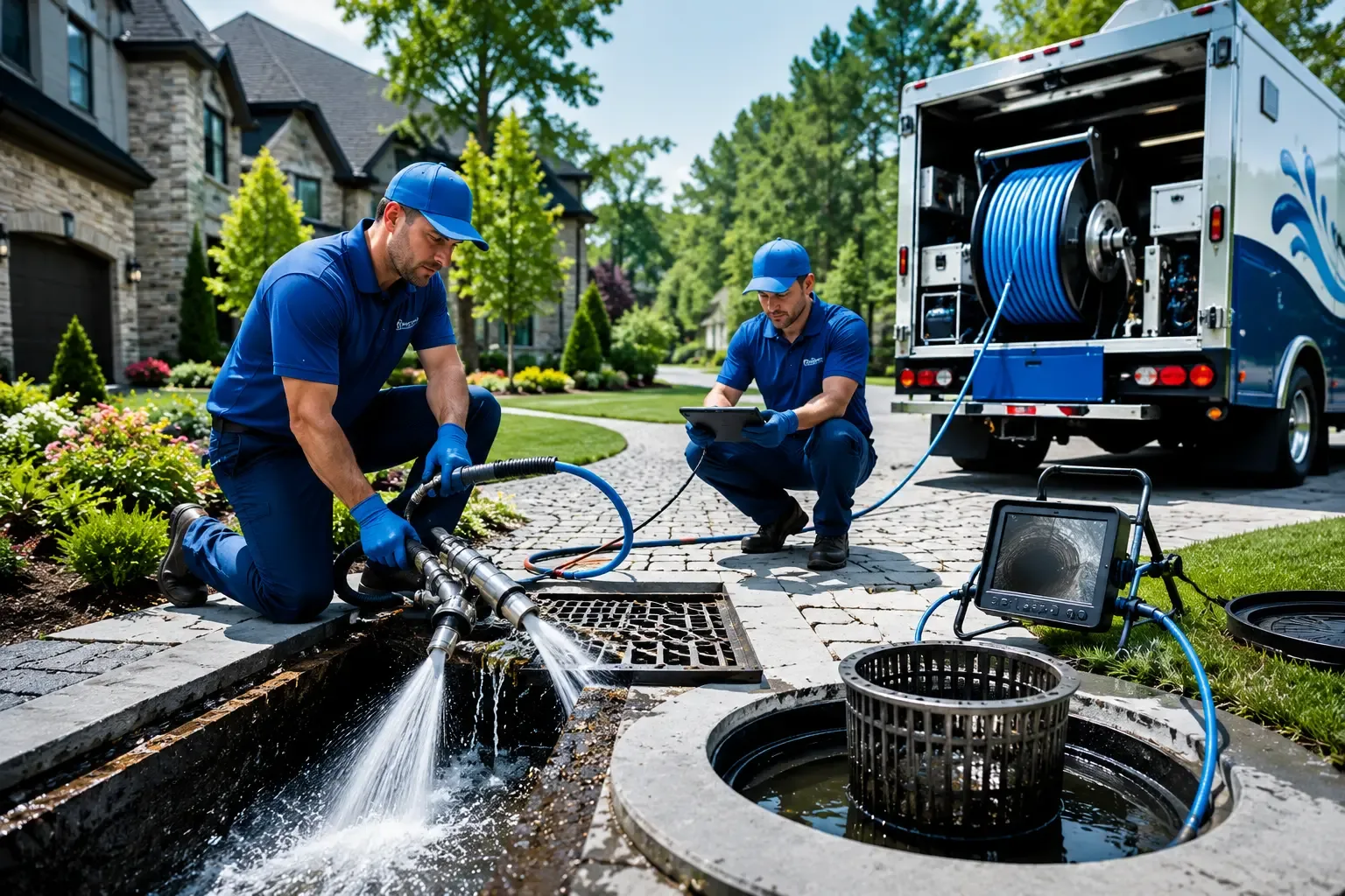 Local outdoor drain cleaning professionals in Crosby, PA